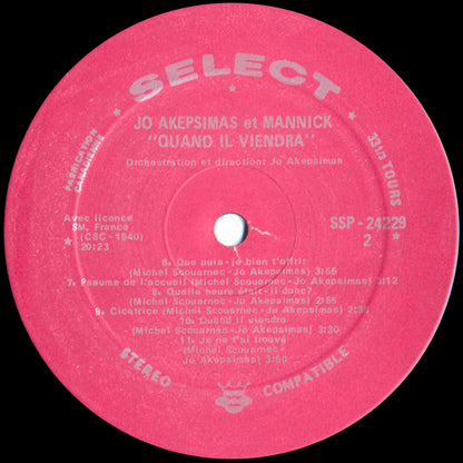 Jo Akepsimas, Mannick, Michel Scouarnec - Quand Il Viendra