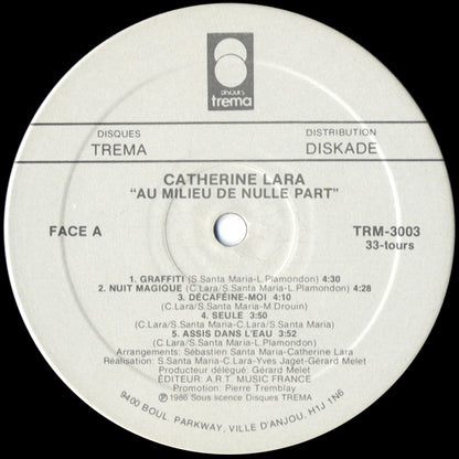 Catherine Lara - Au Milieu De Nulle Part