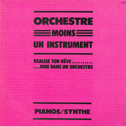 Benoît Charvet - Orchestre Moins Un Instrument: Pianos/Synthe