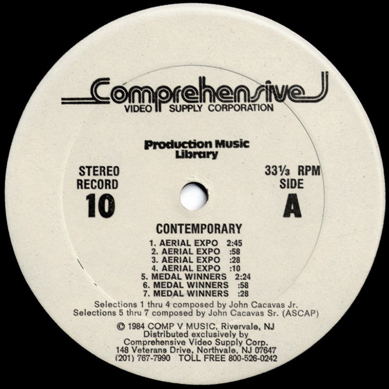 John Cacavas Jr/John Cacavas Sr/Todd Anderson - Volume 10 Contemporary