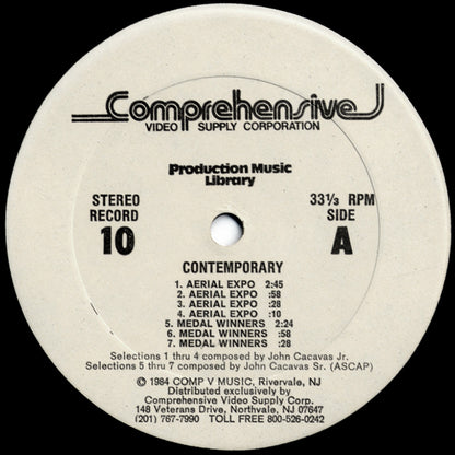 John Cacavas Jr/John Cacavas Sr/Todd Anderson - Volume 10 Contemporary