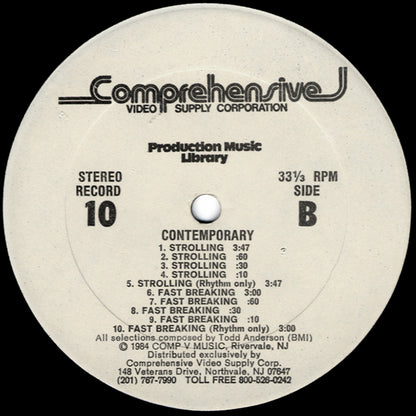 John Cacavas Jr/John Cacavas Sr/Todd Anderson - Volume 10 Contemporary