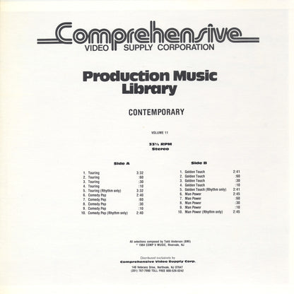 Todd Anderson - Volume 11 Contemporary