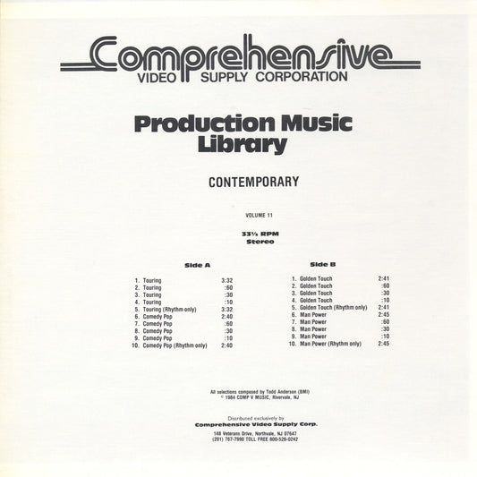 Todd Anderson - Volume 11 Contemporary