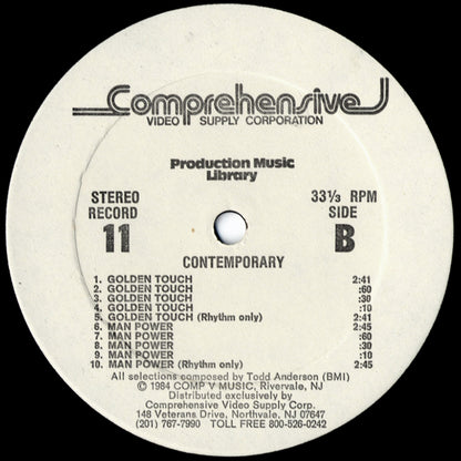 Todd Anderson - Volume 11 Contemporary