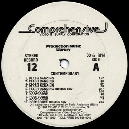 Todd Anderson/Richard Honoroff - Volume 12 Contemporary