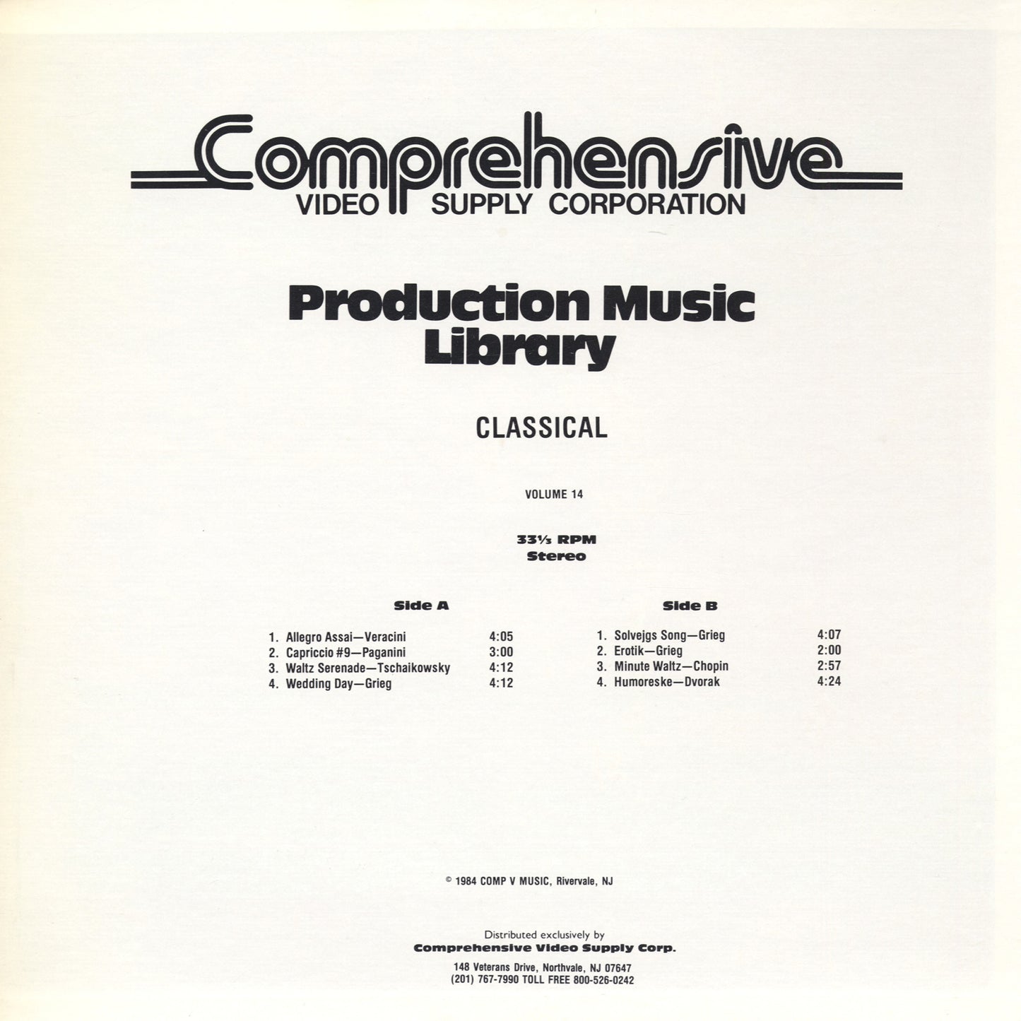 Unknown Artist - Volume 14 Classical