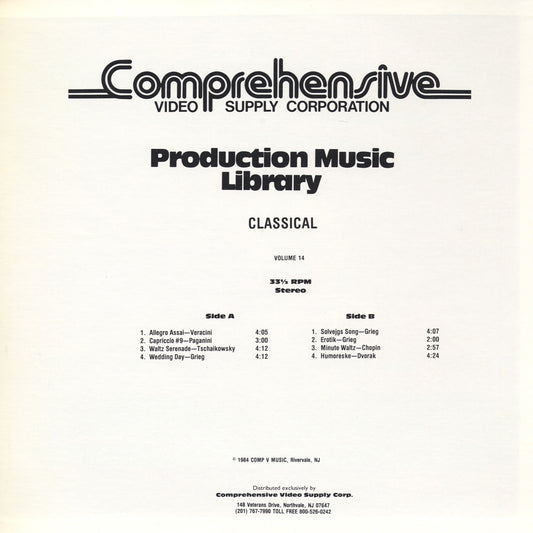 Unknown Artist - Volume 14 Classical