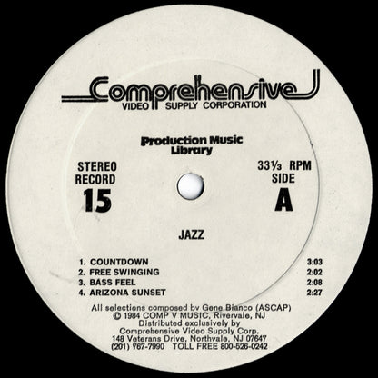 Gene Bianco - Volume 15 Jazz