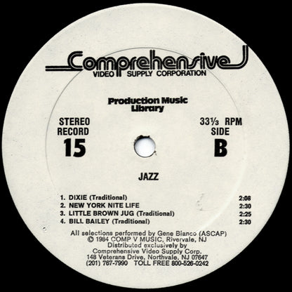 Gene Bianco - Volume 15 Jazz
