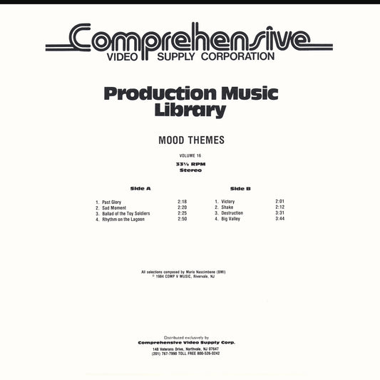 Mario Nascimbene - Volume 16 Mood Themes
