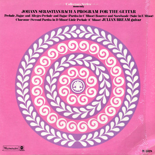 Julian Bream - A Bach Program For The Guitar